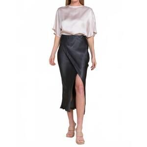 NEW SOFIA chantal skirt in pewter